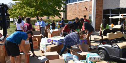Triton College Completes Successful Hurricane Relief Supply Drive